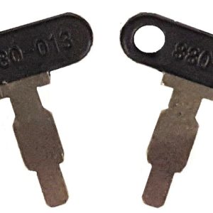 1 Pair 2 Ignition Key-Large Head-#31 Fits Ford-Fits New Holland Tractor